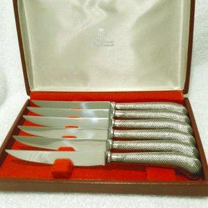 Vintage Gentry Sheffield Stainless Steel Knives